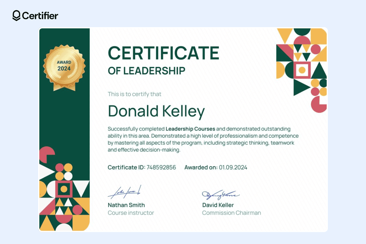 15 Leadership Certificates Templates