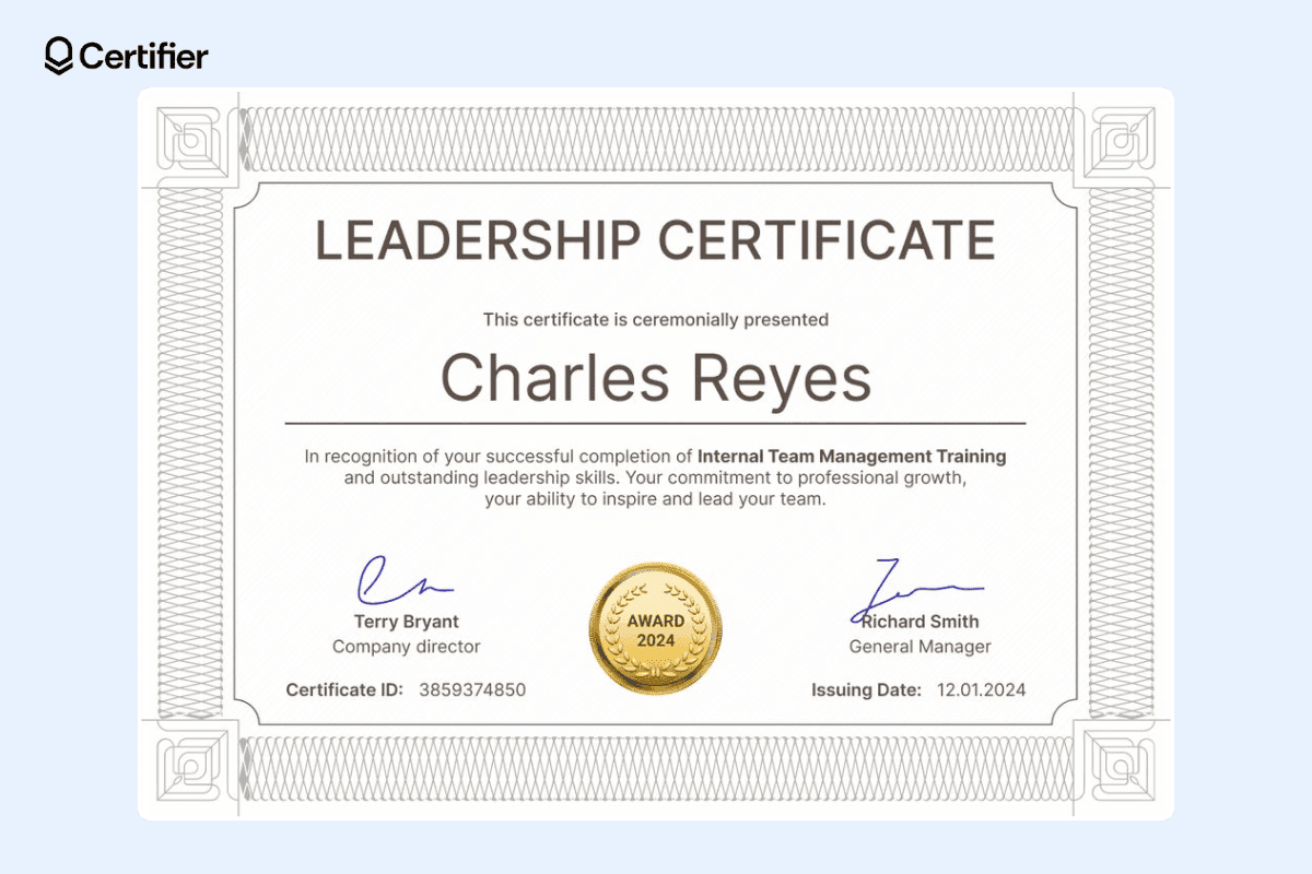 15 Leadership Certificates Templates