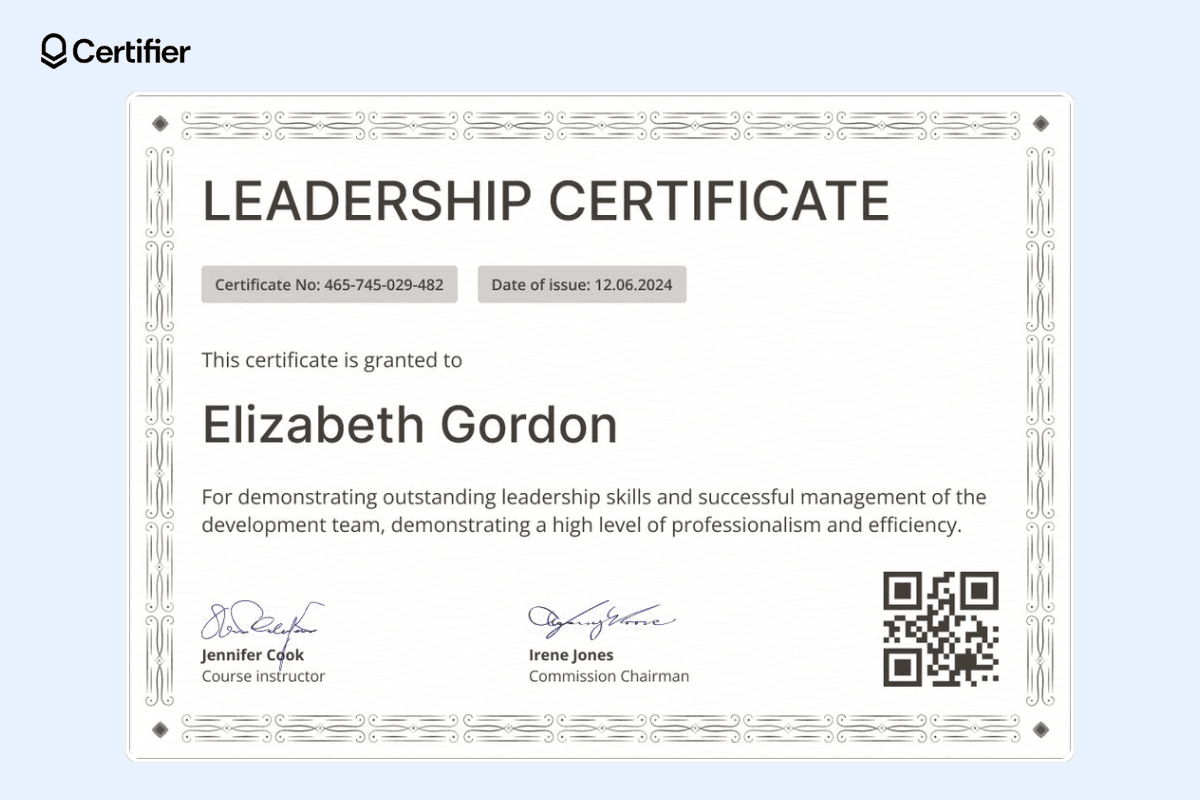 15 Leadership Certificates Templates