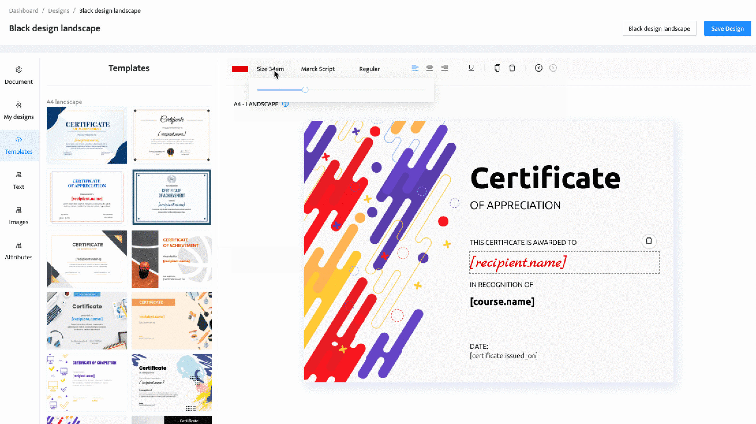 How To Create Certificates Online in 3 Easy Steps