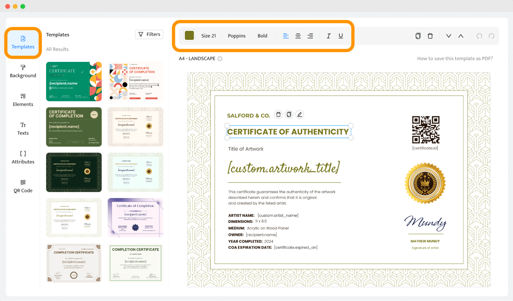Authenticity Code How to Make a Certificate of Authenticity?