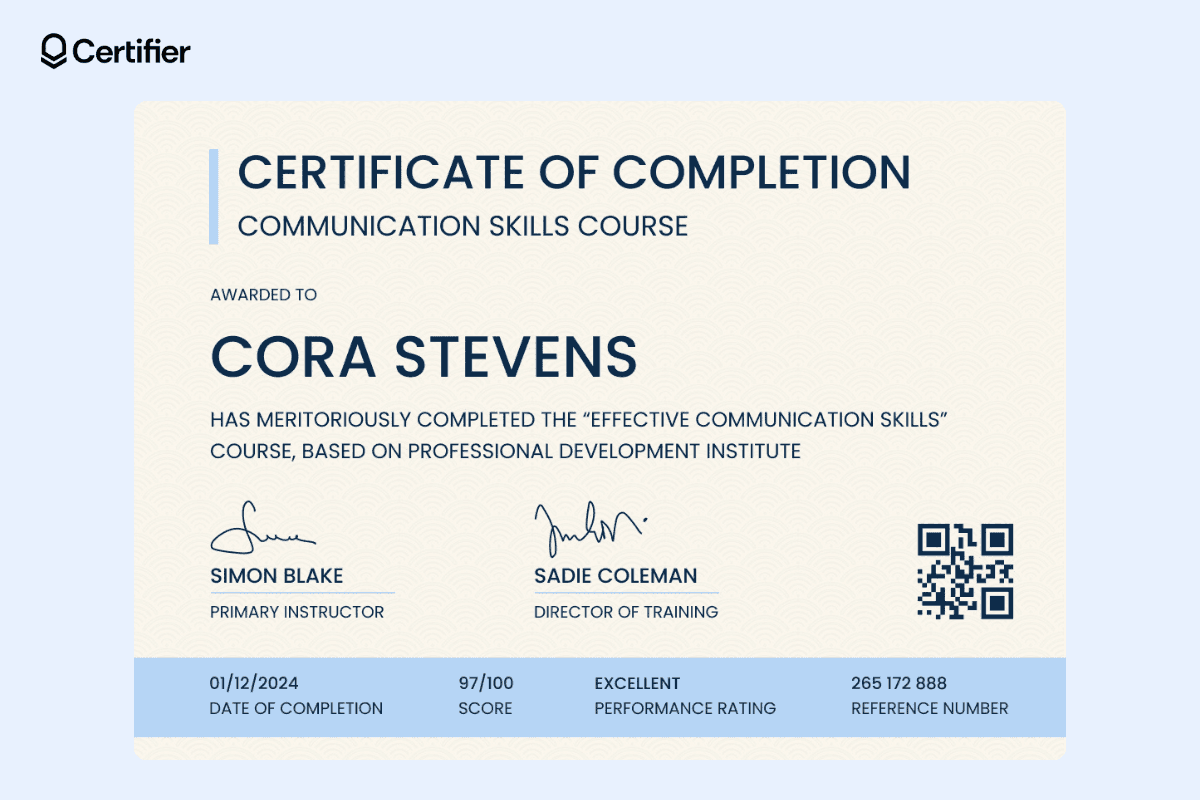 15 Course Certificate Templates to Get for Free
