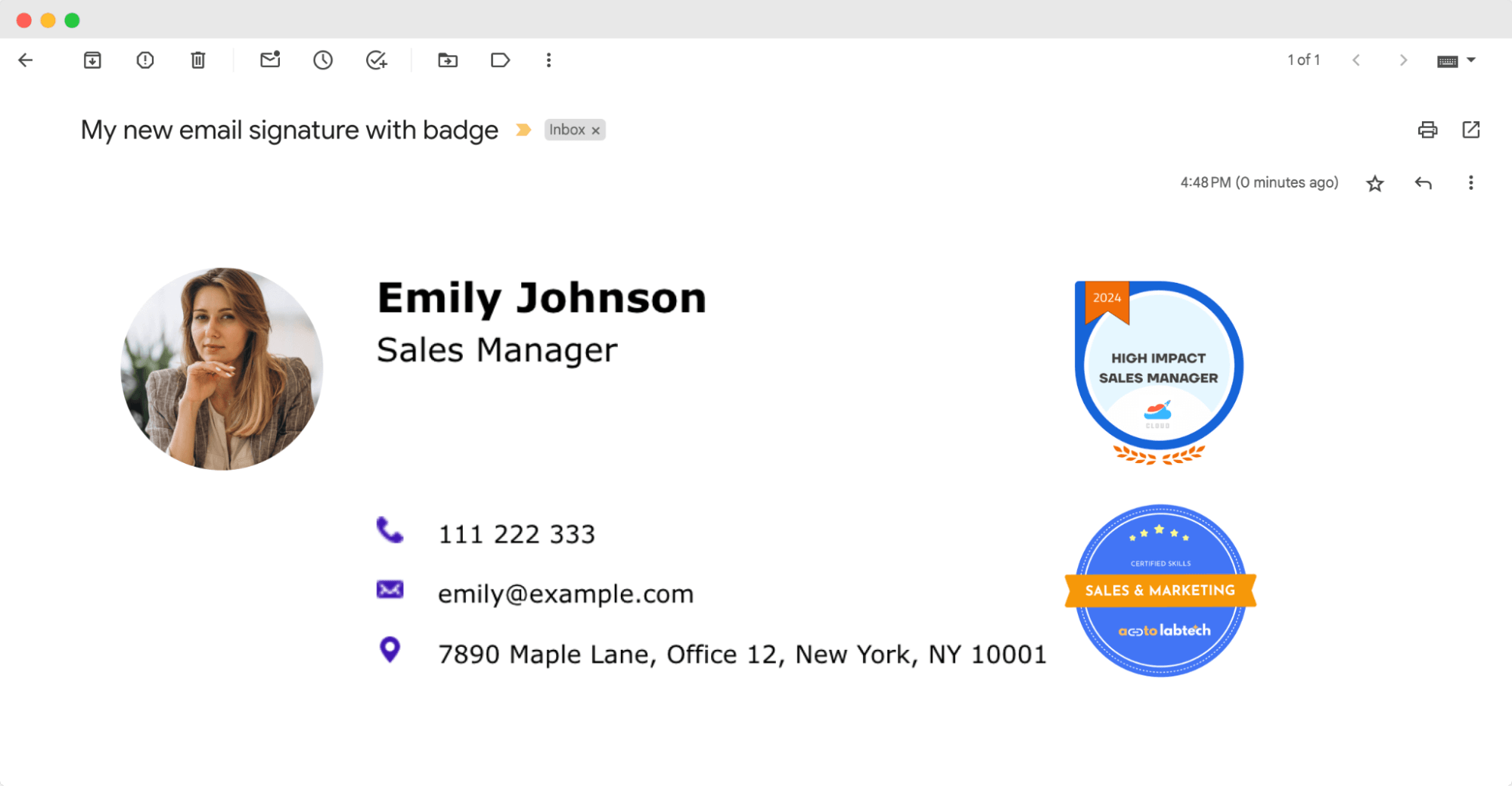 How to Add Badge to Email Signature? (Tutorial)