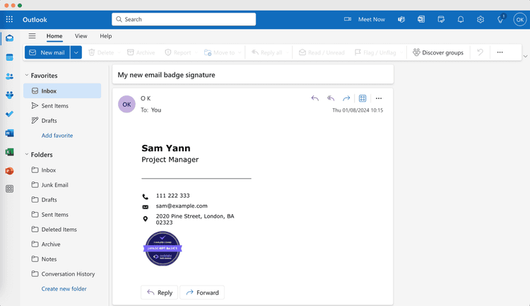 How to Add Badge to Email Signature? (Tutorial)