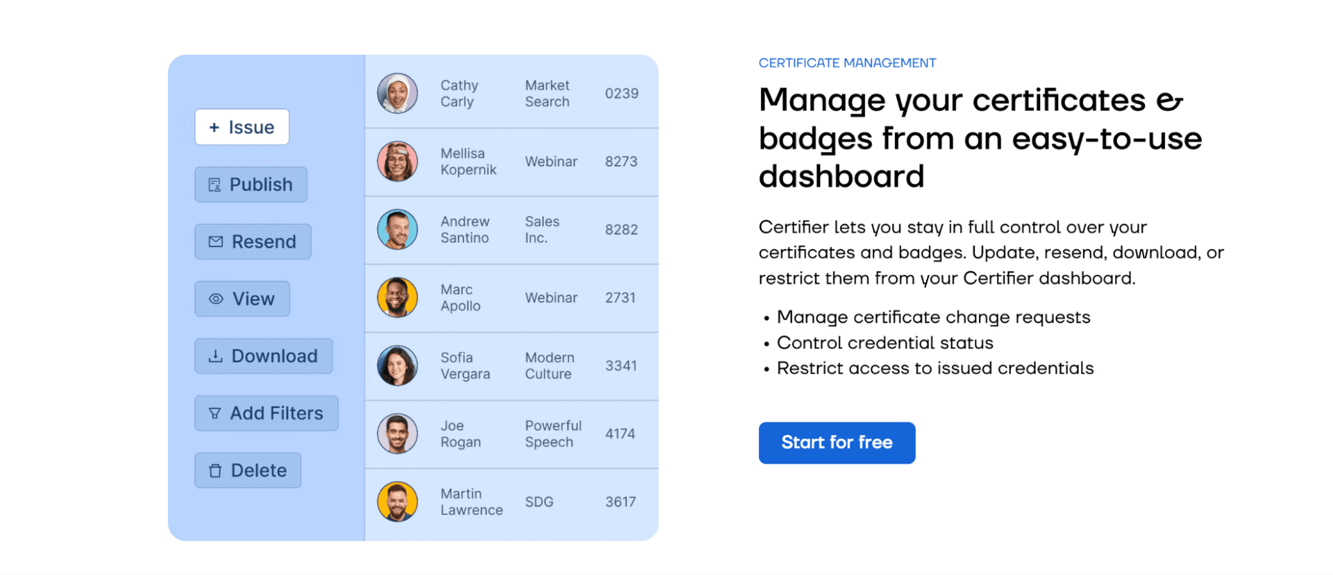 Certifier Software 7 Best Certification Management Software