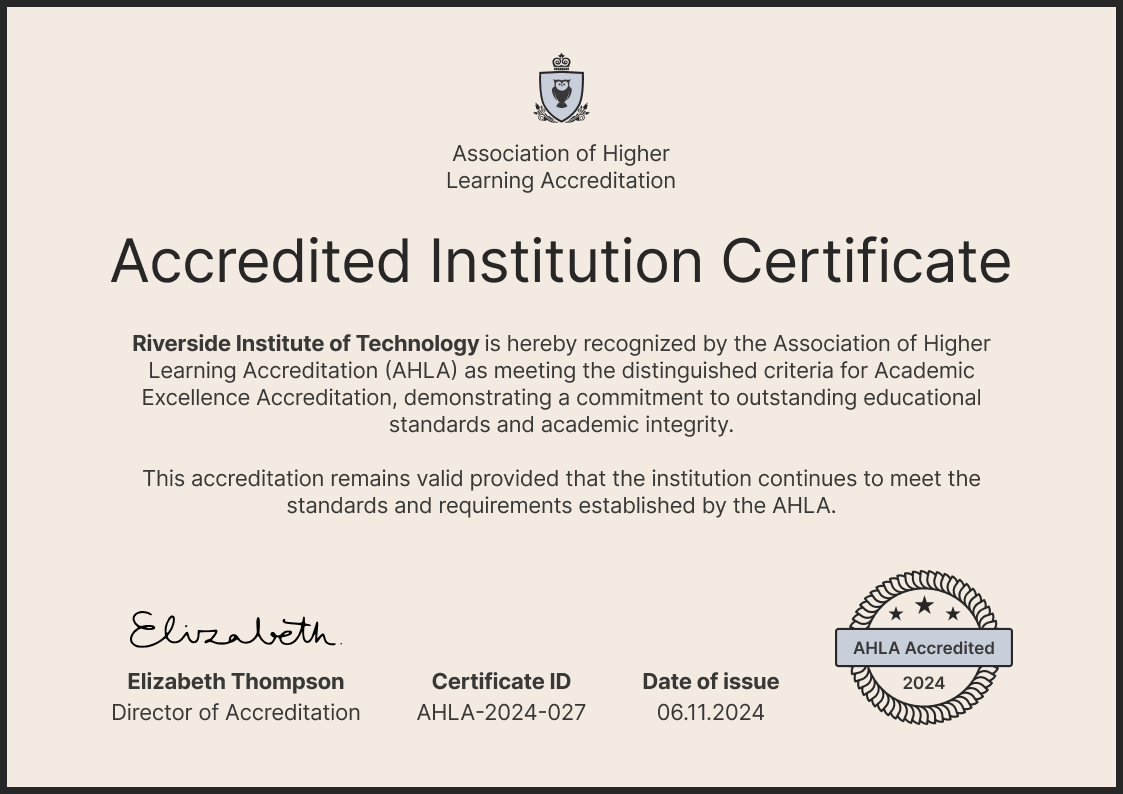 Free and Professional Accreditation Certificate Templates to Edit ...