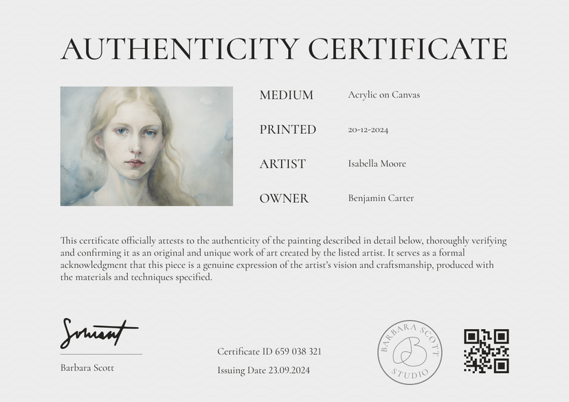Authenticity Code Authenticity Certificate Templates – Free & Customizable