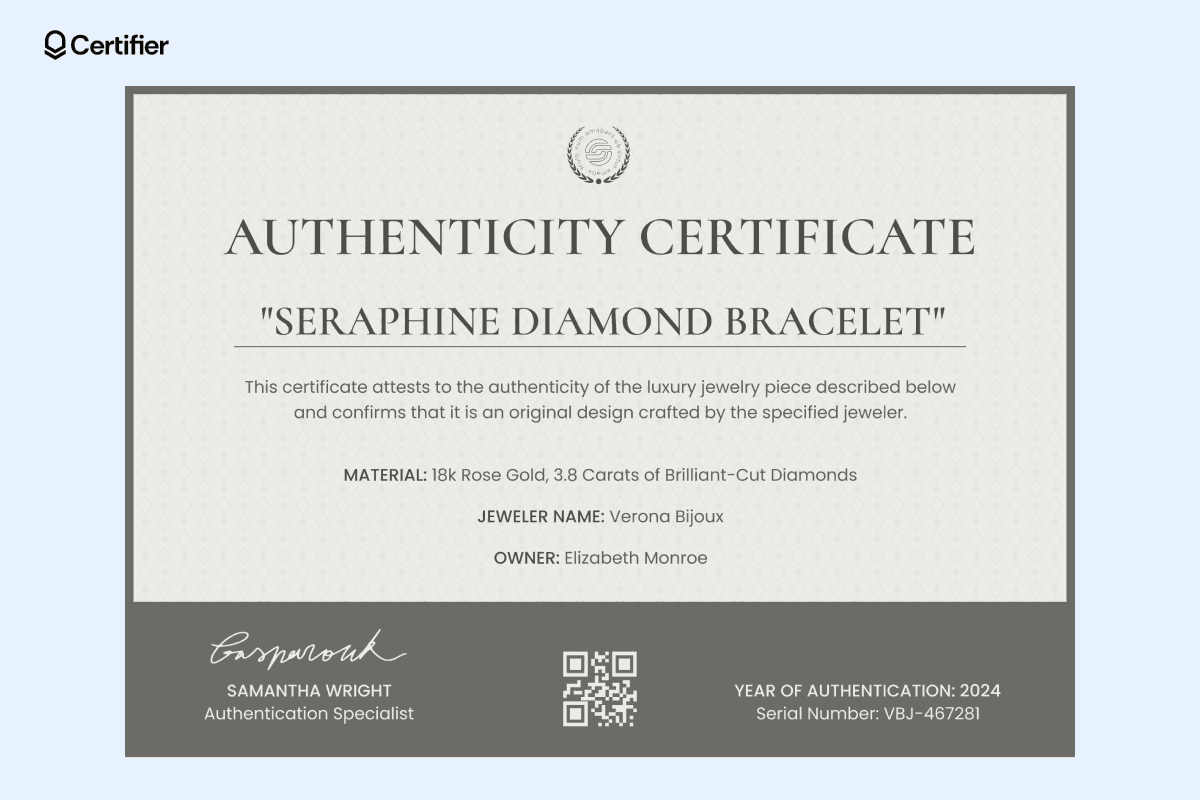 15 Authenticity Certificate Templates to Customize