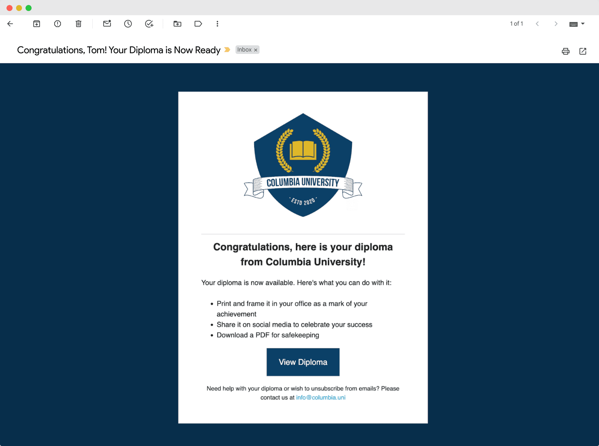 How to Write Email for Sending Certificates?