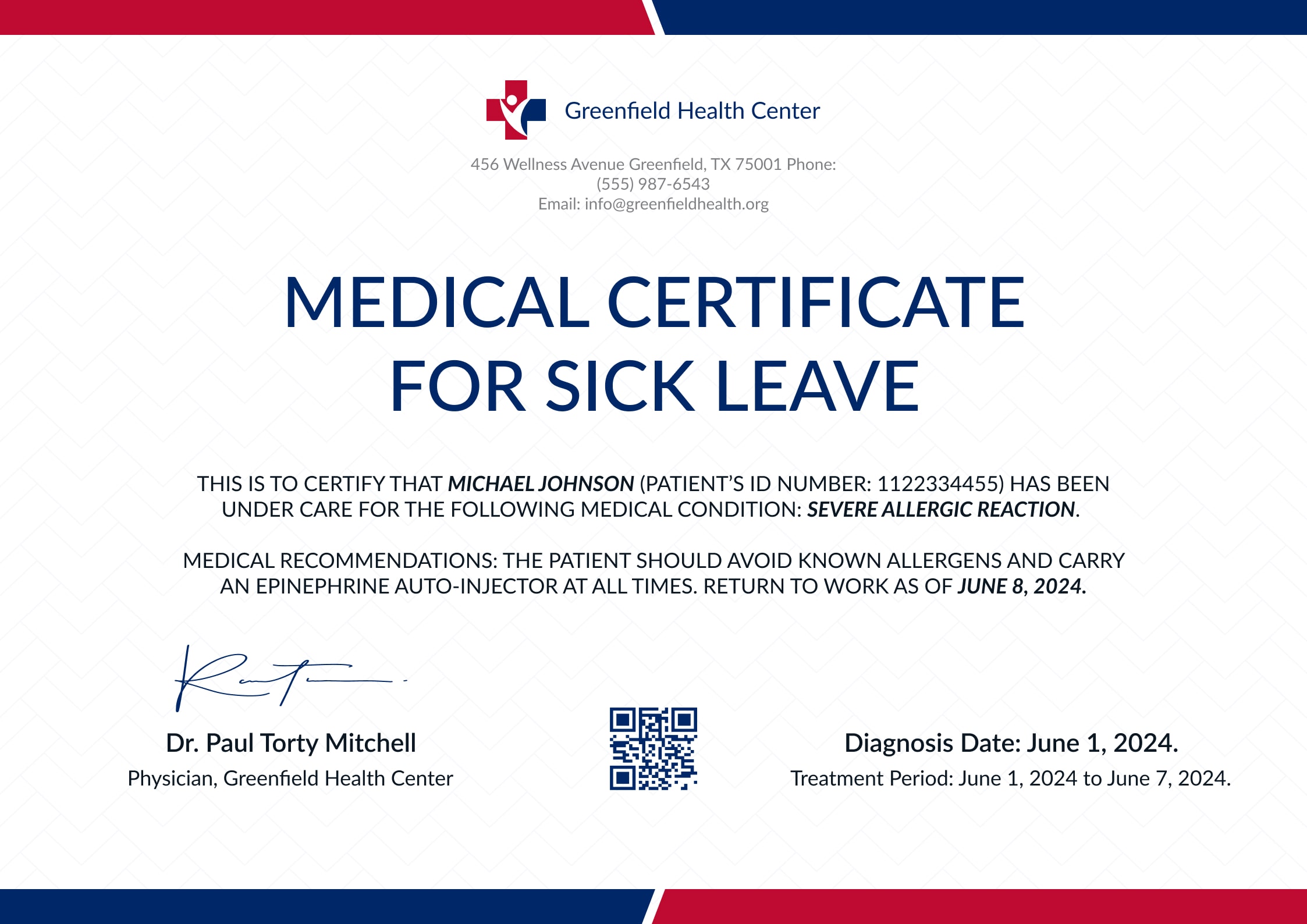 Med Cert Layout Medical Certificate Templates - Free to Customize & Download