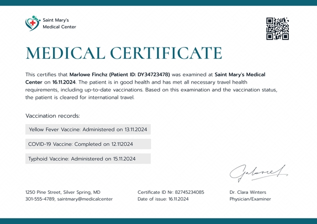 Medical Certificate Templates - Free to Customize & Download
