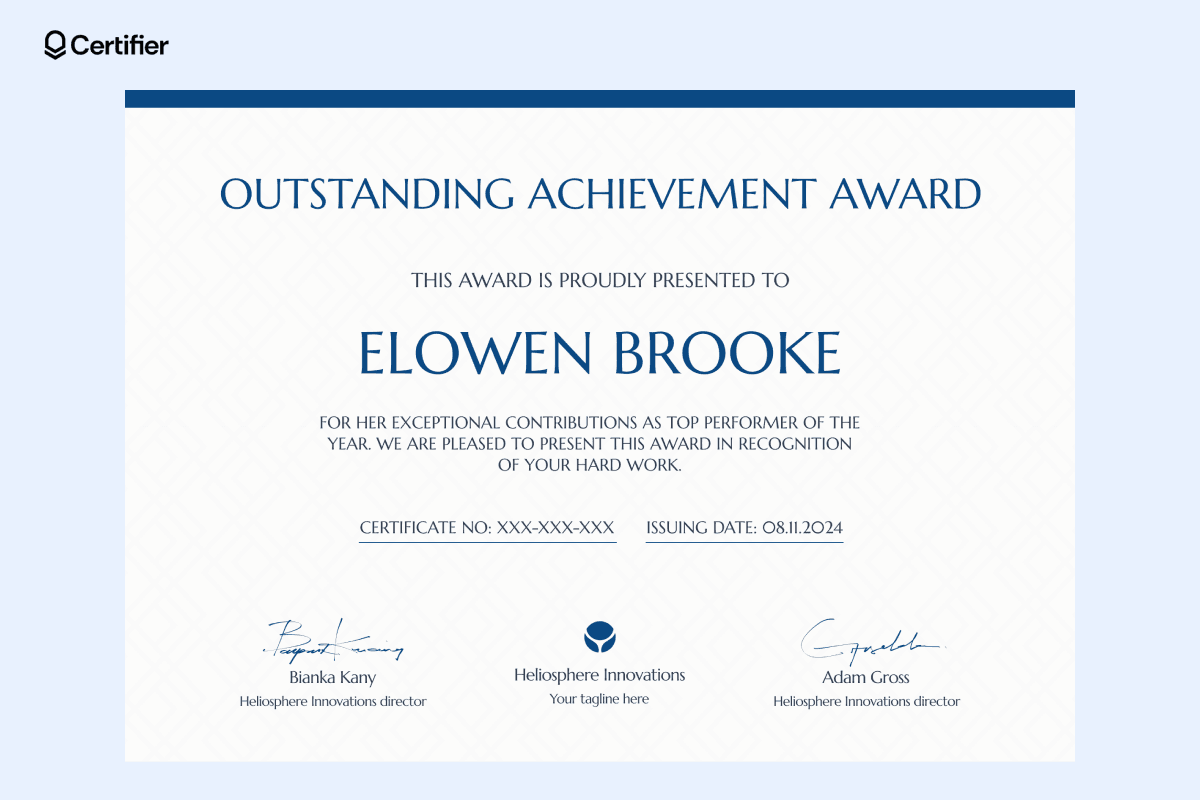 30+ Award Certificate Templates to Use For Free