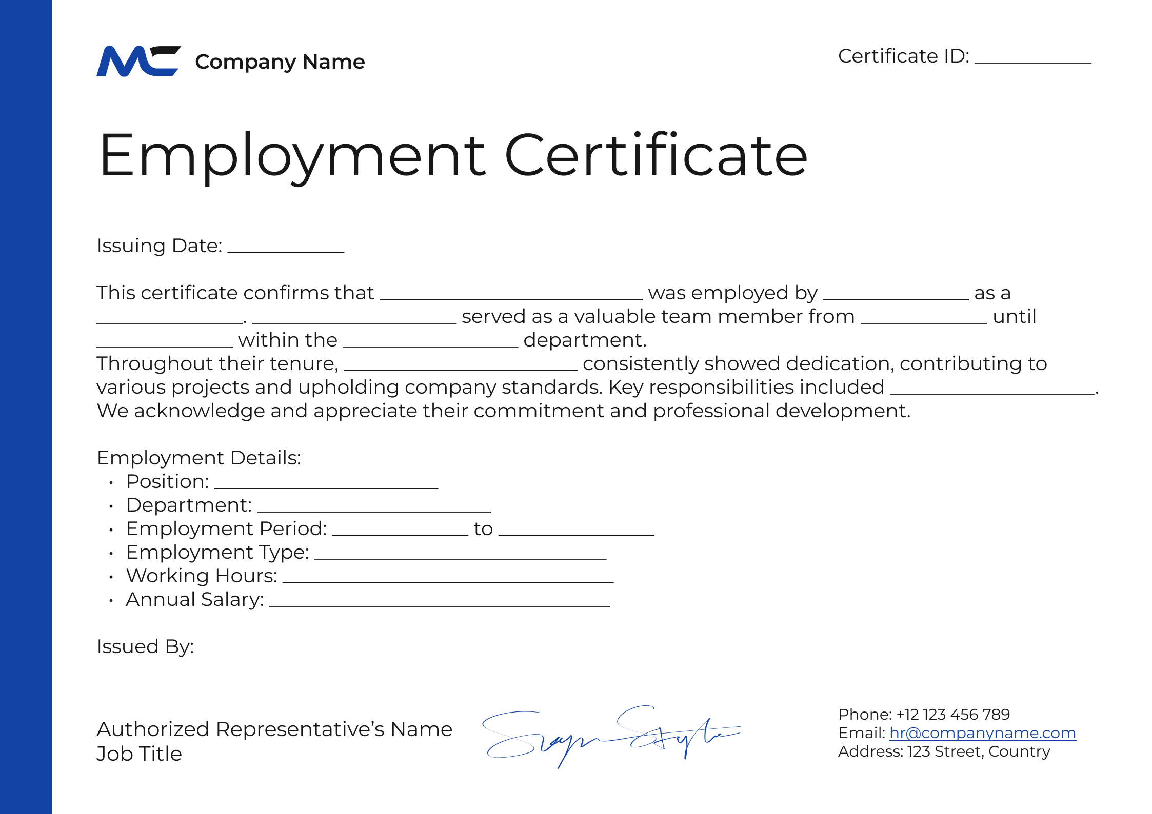 Free Microsoft Word Certificate Templates Download & Edit Certifier