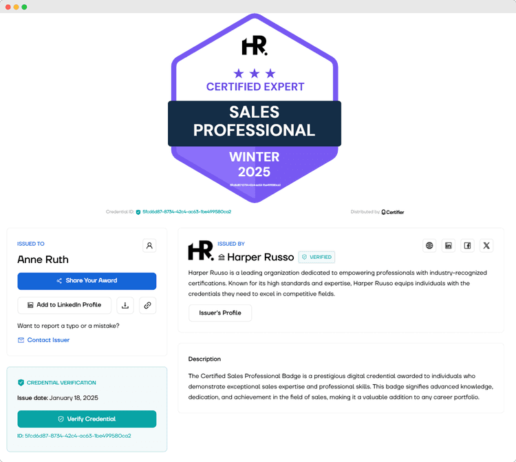 How to Add Digital Badge to LinkedIn and Other Social Media