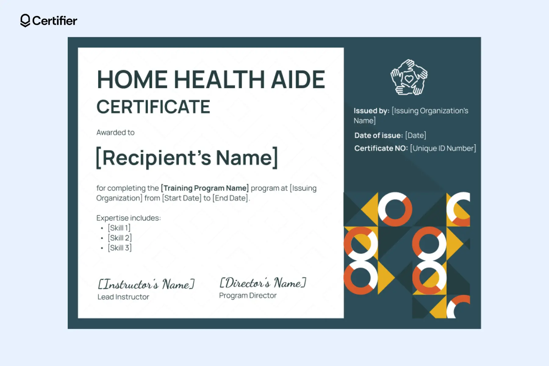 15 Home Health Aide Certificate Templates 15 Home Health Aide Certificate Templates